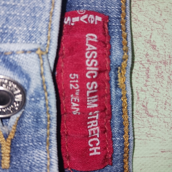 Levis 512 slim fit taper misses 4 - Picture 2 of 6